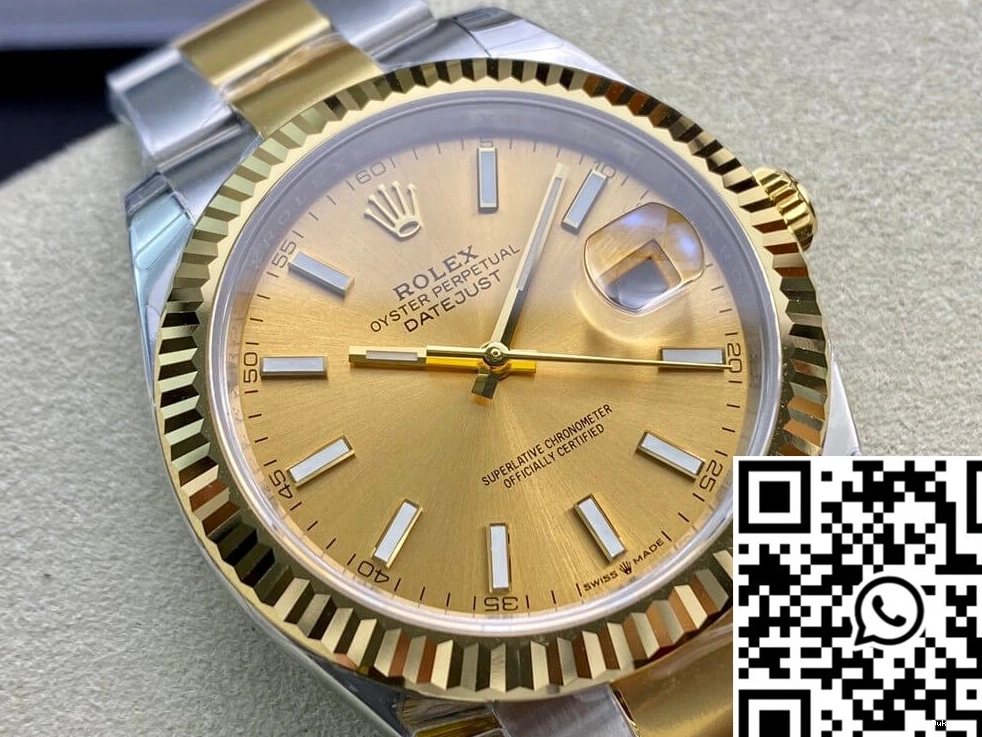 778 Casual Yellow Rolex Datejust EW Gold M126333-0009 Factory 0819